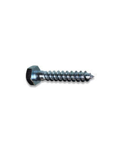 Hexagon head wood screw 10x 60 DIN 571 galv